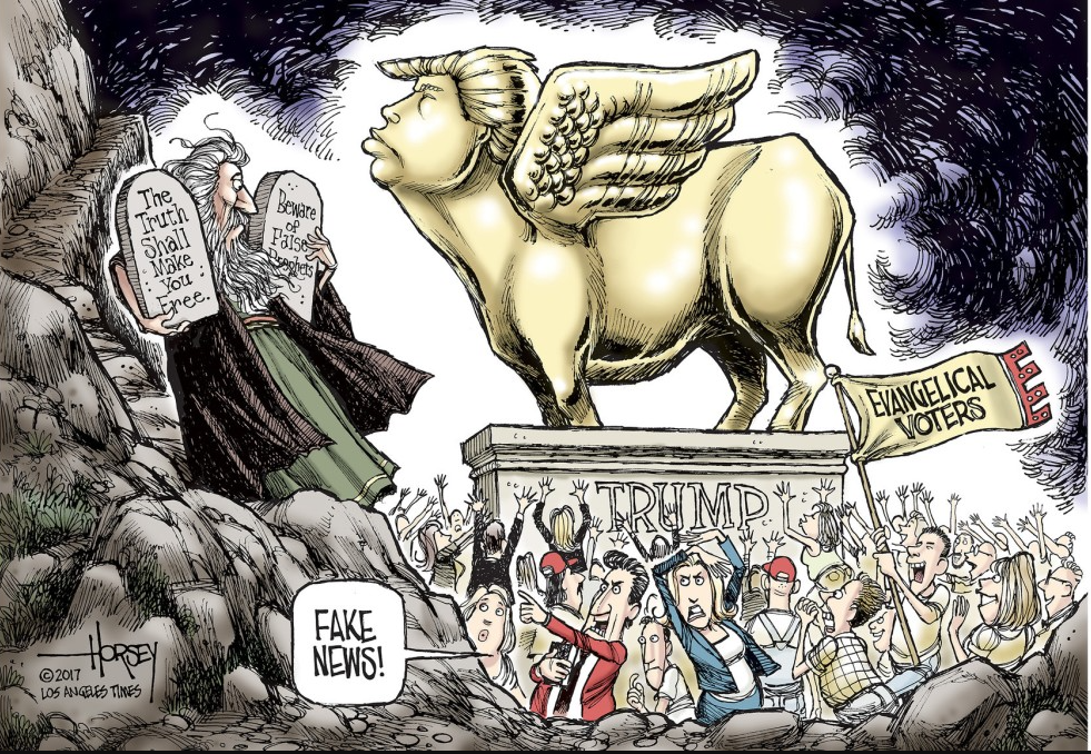 Trump Idol David Horsey
