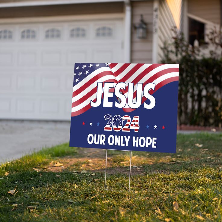 Jesus 2024 sign